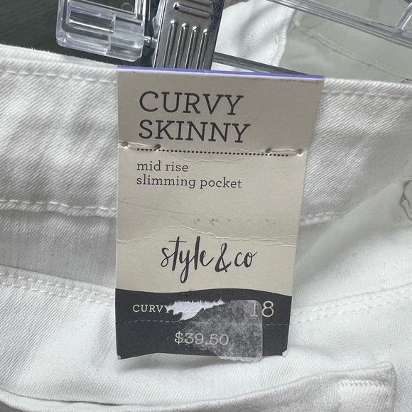 Style & co white jeans - Picture 3 of 3
